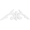 Ekena Millwork Pitch Milton Architectural Grade PVC Gable Pediment, 72"W x 21"H x 1"P (7/12) GPP072X021X100MIL - alternate 1